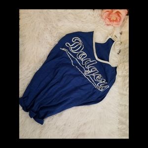 Dodgers racerback tank
